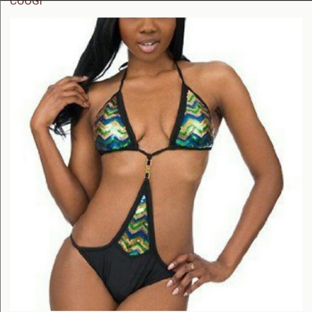 NWT coogi monokini